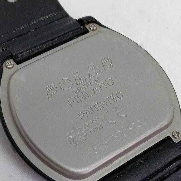 Polar ProTrainer NV Men's 44mm Black Resin Digital Chronograph Lap Timer Watch - Picture 11 of 12